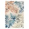 World Rug Gallery Floral Leaves Indoor/Outdoor Area Rug 5'x7' Gray Area Rug 5552MULTI5X7 - alternate 3